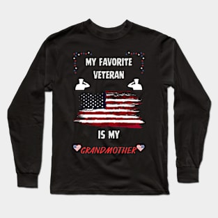 veteran grandmother Long Sleeve T-Shirt